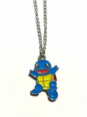 Squirtle Pokémon Pendant Necklace